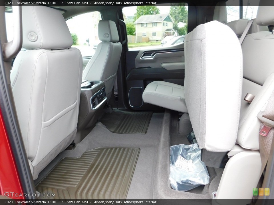 Gideon/Very Dark Atmosphere Interior Rear Seat for the 2023 Chevrolet Silverado 1500 LTZ Crew Cab 4x4 #146490416