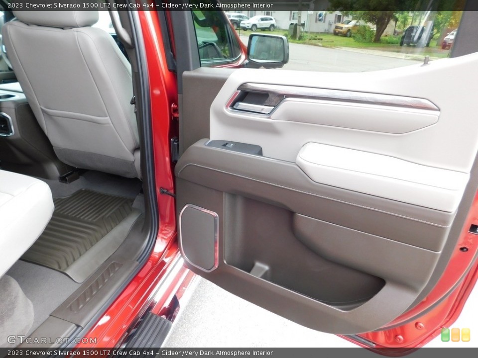 Gideon/Very Dark Atmosphere Interior Door Panel for the 2023 Chevrolet Silverado 1500 LTZ Crew Cab 4x4 #146490434
