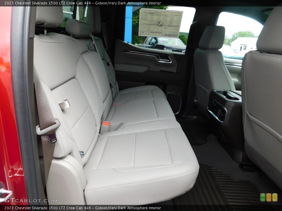 Gideon/Very Dark Atmosphere Interior Rear Seat for the 2023 Chevrolet Silverado 1500 LTZ Crew Cab 4x4 #146490452