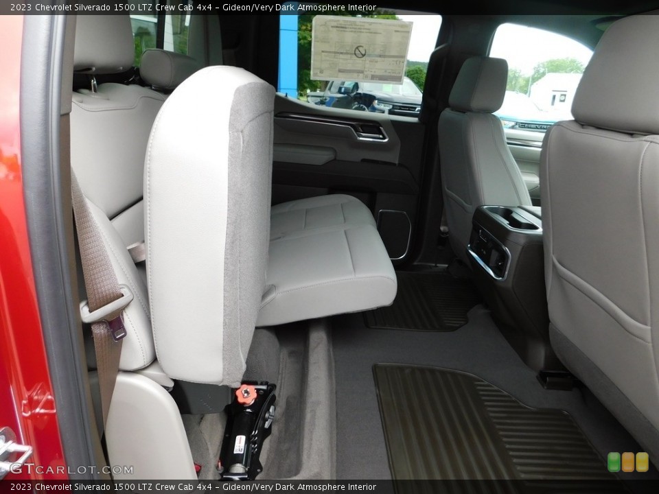 Gideon/Very Dark Atmosphere Interior Rear Seat for the 2023 Chevrolet Silverado 1500 LTZ Crew Cab 4x4 #146490470