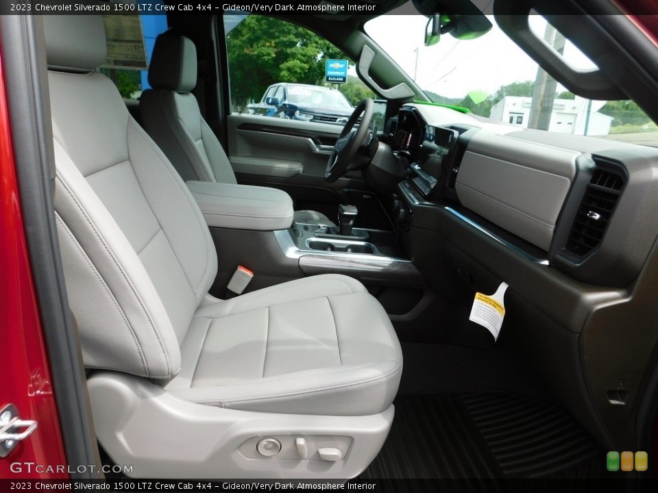Gideon/Very Dark Atmosphere Interior Front Seat for the 2023 Chevrolet Silverado 1500 LTZ Crew Cab 4x4 #146490507