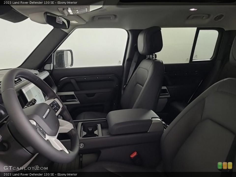 Ebony 2023 Land Rover Defender Interiors