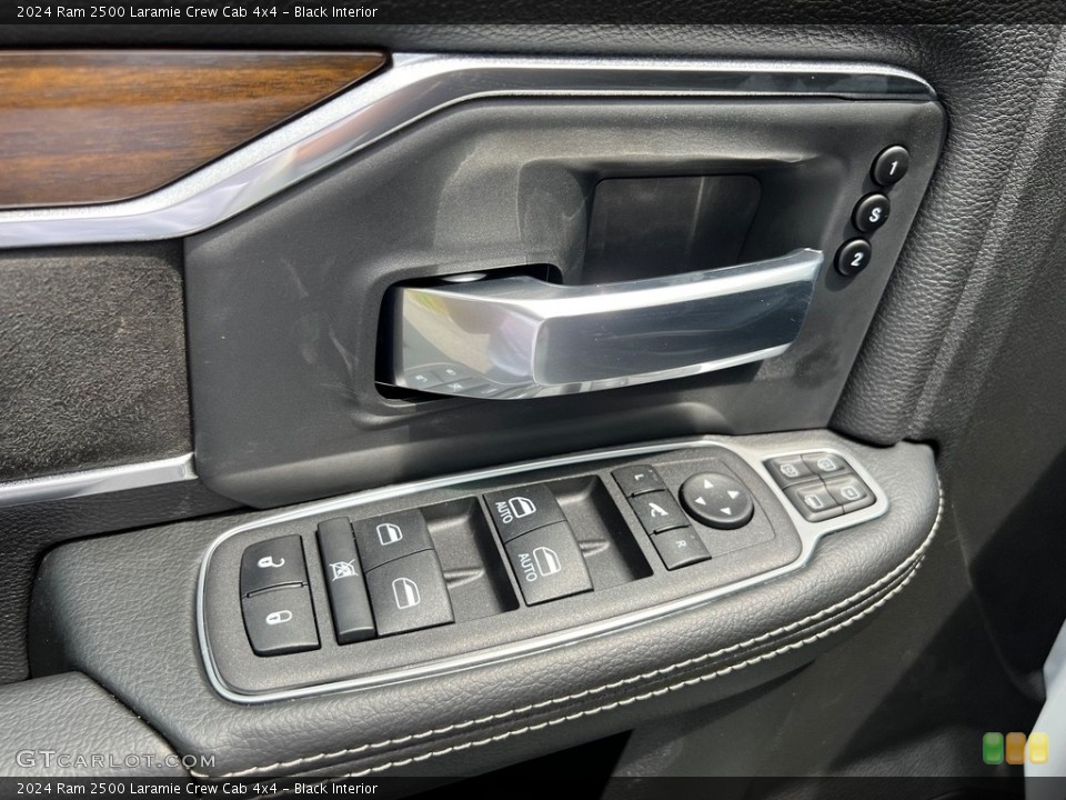 Black Interior Door Panel for the 2024 Ram 2500 Laramie Crew Cab 4x4 #146490688