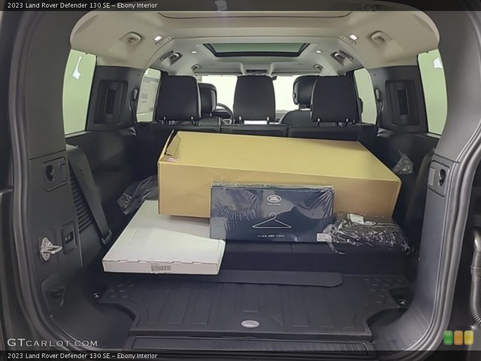 Ebony Interior Trunk for the 2023 Land Rover Defender 130 SE #146490697