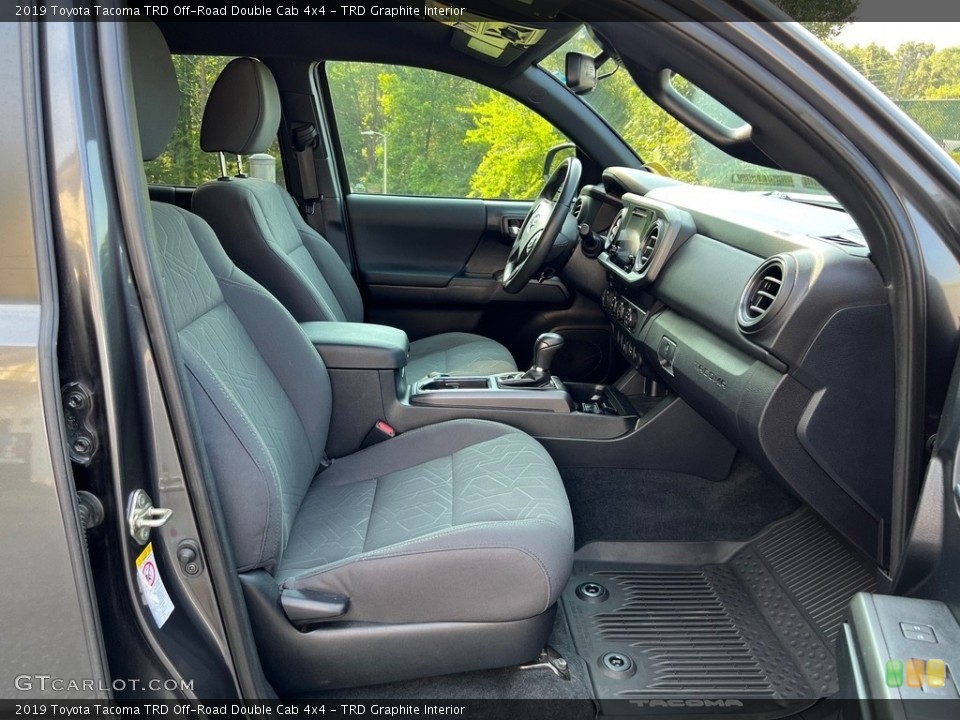 TRD Graphite Interior Front Seat for the 2019 Toyota Tacoma TRD Off-Road Double Cab 4x4 #146491490