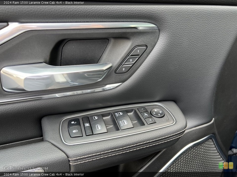 Black Interior Door Panel for the 2024 Ram 1500 Laramie Crew Cab 4x4 #146491869