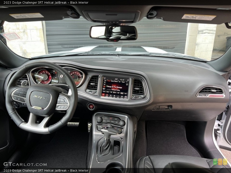 Black Interior Dashboard for the 2023 Dodge Challenger SRT Hellcat JailBreak #146492057