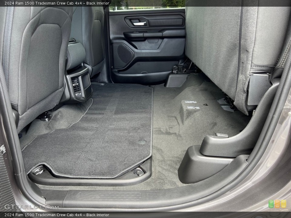 Black Interior Rear Seat for the 2024 Ram 1500 Tradesman Crew Cab 4x4 #146492446