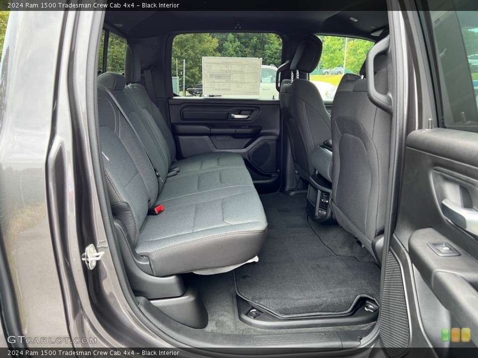 Black Interior Rear Seat for the 2024 Ram 1500 Tradesman Crew Cab 4x4 #146492458