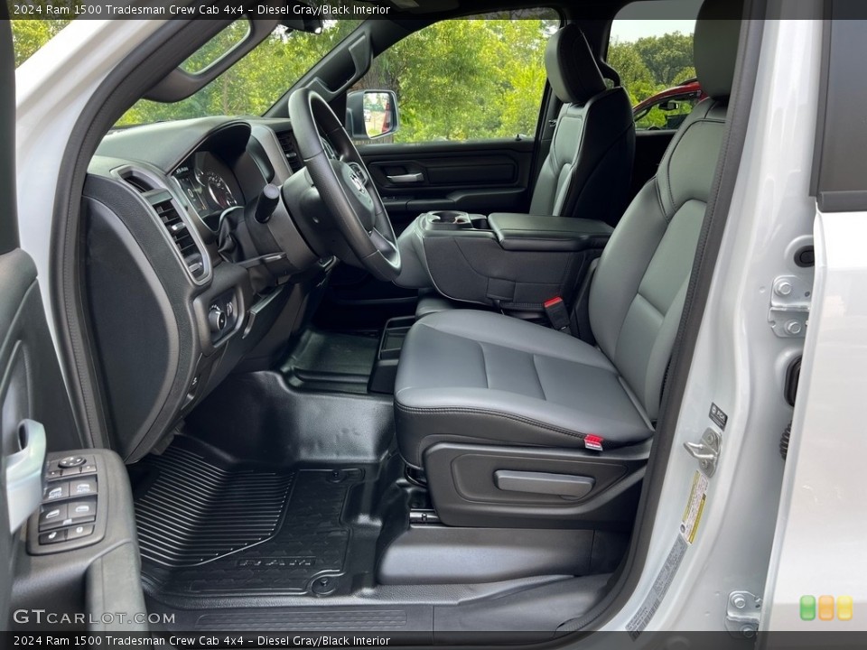 Diesel Gray/Black Interior Front Seat for the 2024 Ram 1500 Tradesman Crew Cab 4x4 #146492794