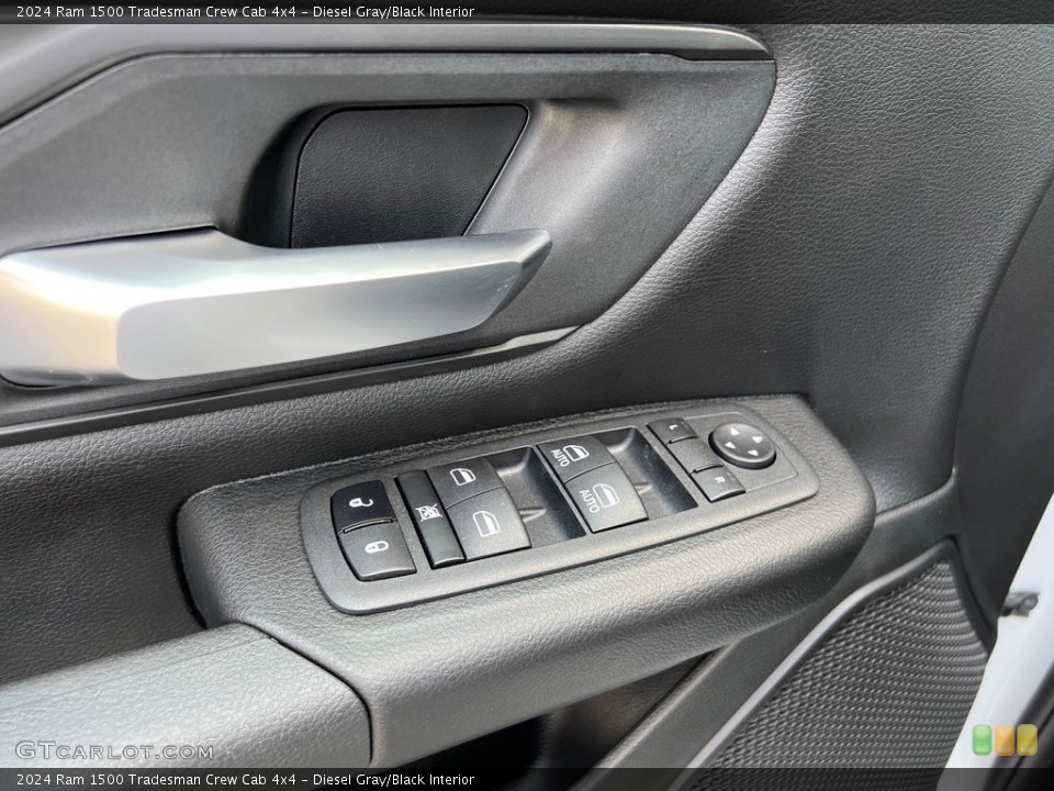Diesel Gray/Black Interior Door Panel for the 2024 Ram 1500 Tradesman Crew Cab 4x4 #146492812
