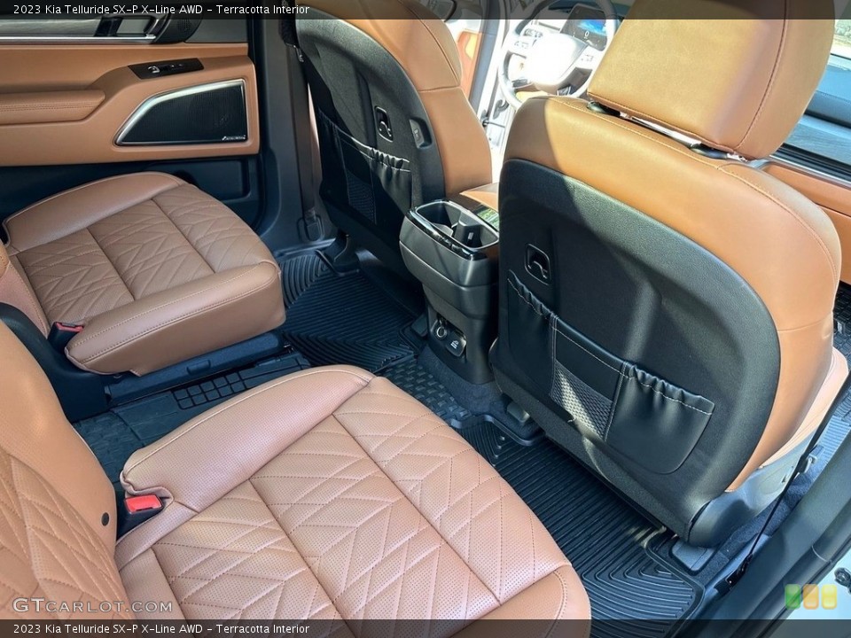 Terracotta Interior Rear Seat for the 2023 Kia Telluride SX-P X-Line AWD #146492860
