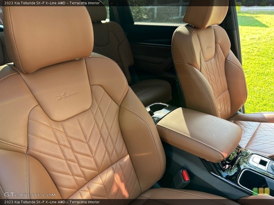 Terracotta 2023 Kia Telluride Interiors