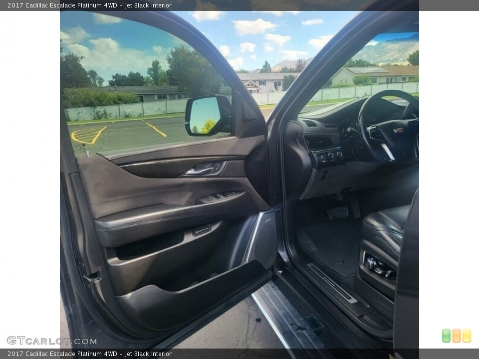 Jet Black Interior Door Panel for the 2017 Cadillac Escalade Platinum 4WD #146493229