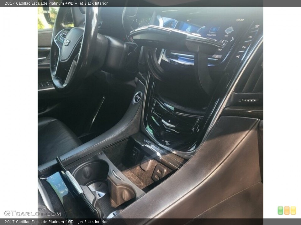 Jet Black Interior Controls for the 2017 Cadillac Escalade Platinum 4WD #146493250
