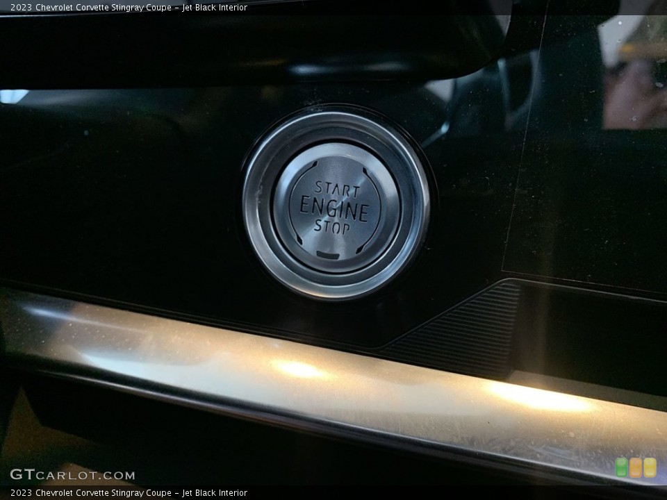 Jet Black Interior Controls for the 2023 Chevrolet Corvette Stingray Coupe #146493562