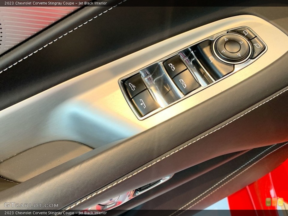 Jet Black Interior Door Panel for the 2023 Chevrolet Corvette Stingray Coupe #146493613