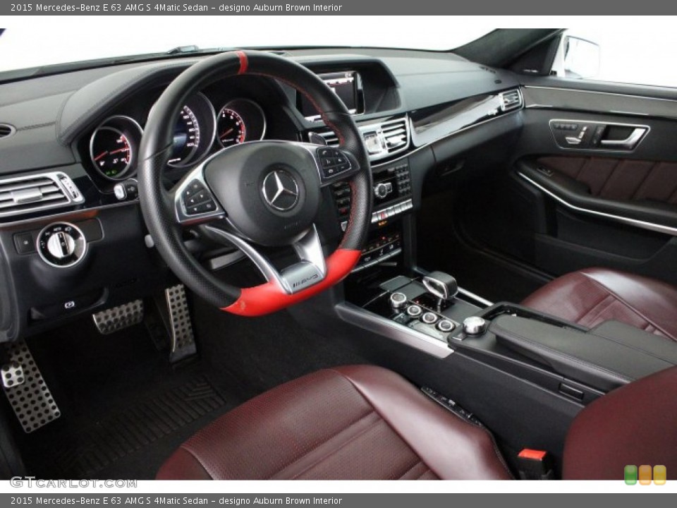 designo Auburn Brown 2015 Mercedes-Benz E Interiors