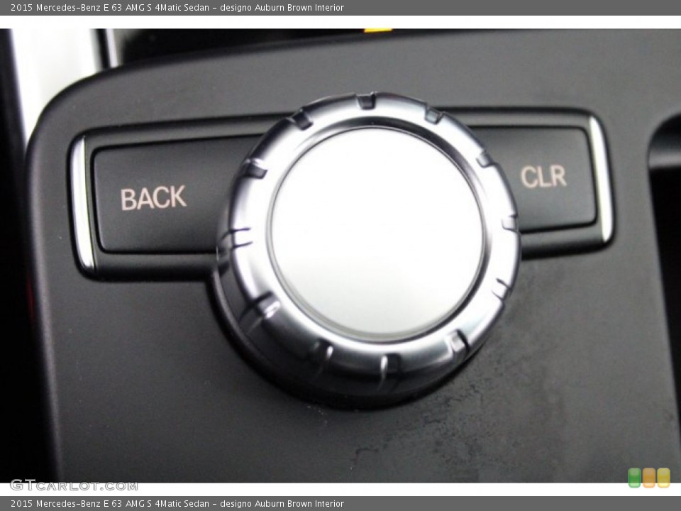 designo Auburn Brown Interior Controls for the 2015 Mercedes-Benz E 63 AMG S 4Matic Sedan #146494126