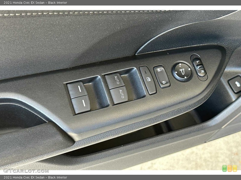 Black Interior Door Panel for the 2021 Honda Civic EX Sedan #146494944