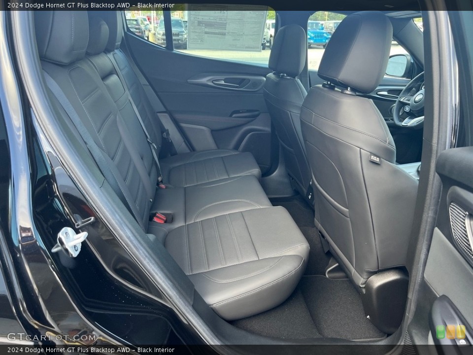 Black Interior Rear Seat for the 2024 Dodge Hornet GT Plus Blacktop AWD #146494982