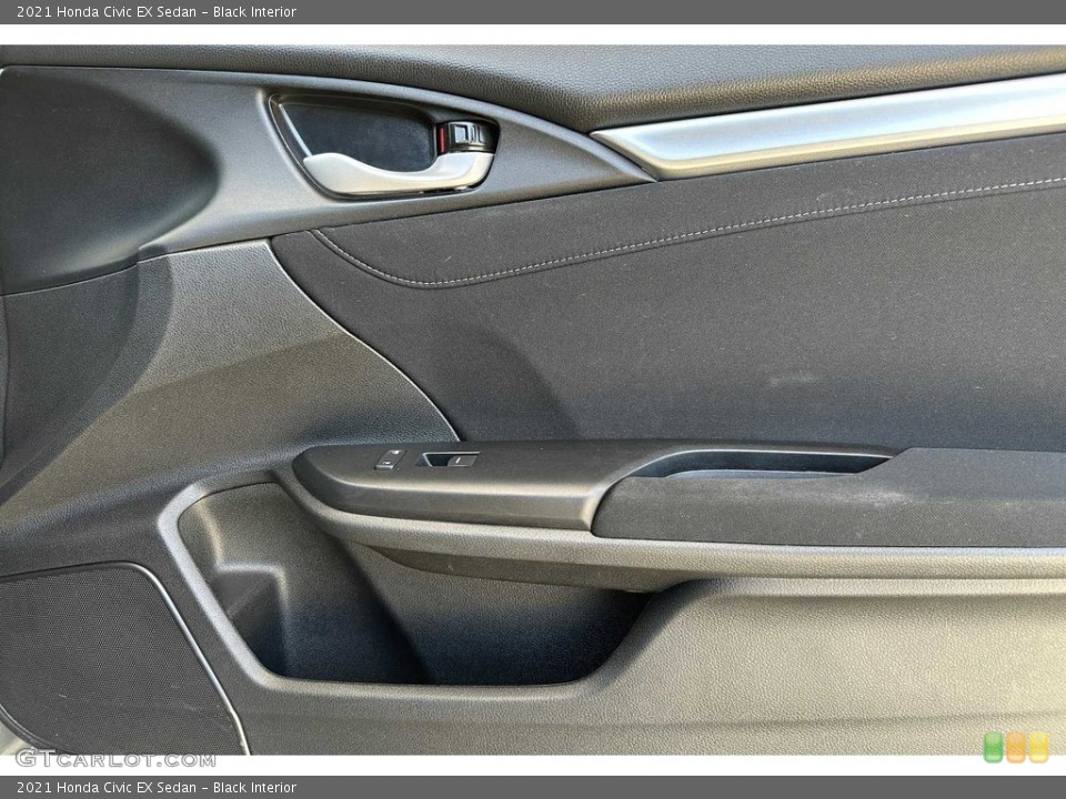 Black Interior Door Panel for the 2021 Honda Civic EX Sedan #146495067