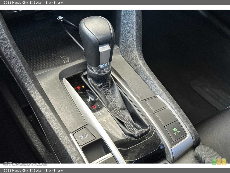 Black Interior Transmission for the 2021 Honda Civic EX Sedan #146495170