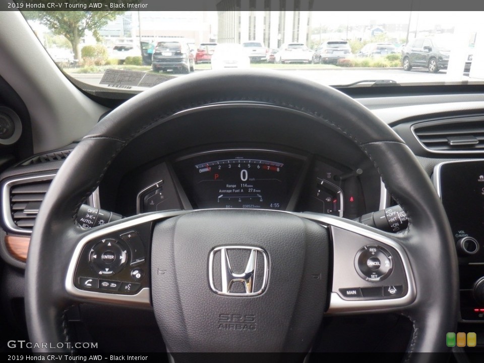 Black Interior Steering Wheel for the 2019 Honda CR-V Touring AWD #146496277
