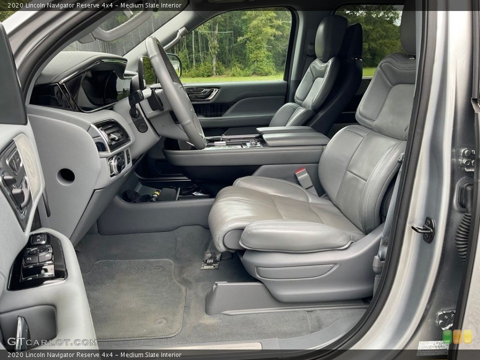 Medium Slate 2020 Lincoln Navigator Interiors