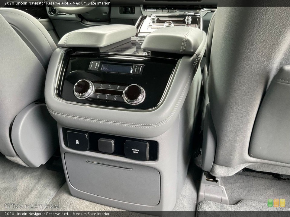 Medium Slate Interior Controls for the 2020 Lincoln Navigator Reserve 4x4 #146497255