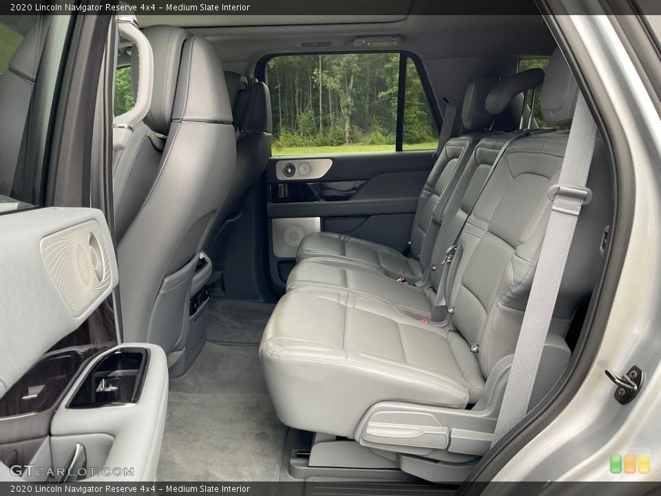 Medium Slate Interior Rear Seat for the 2020 Lincoln Navigator Reserve 4x4 #146497273