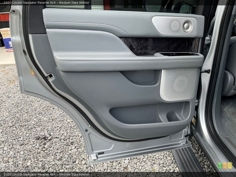 Medium Slate Interior Door Panel for the 2020 Lincoln Navigator Reserve 4x4 #146497288