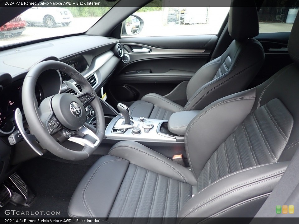 Black Interior Photo for the 2024 Alfa Romeo Stelvio Veloce AWD #146497855