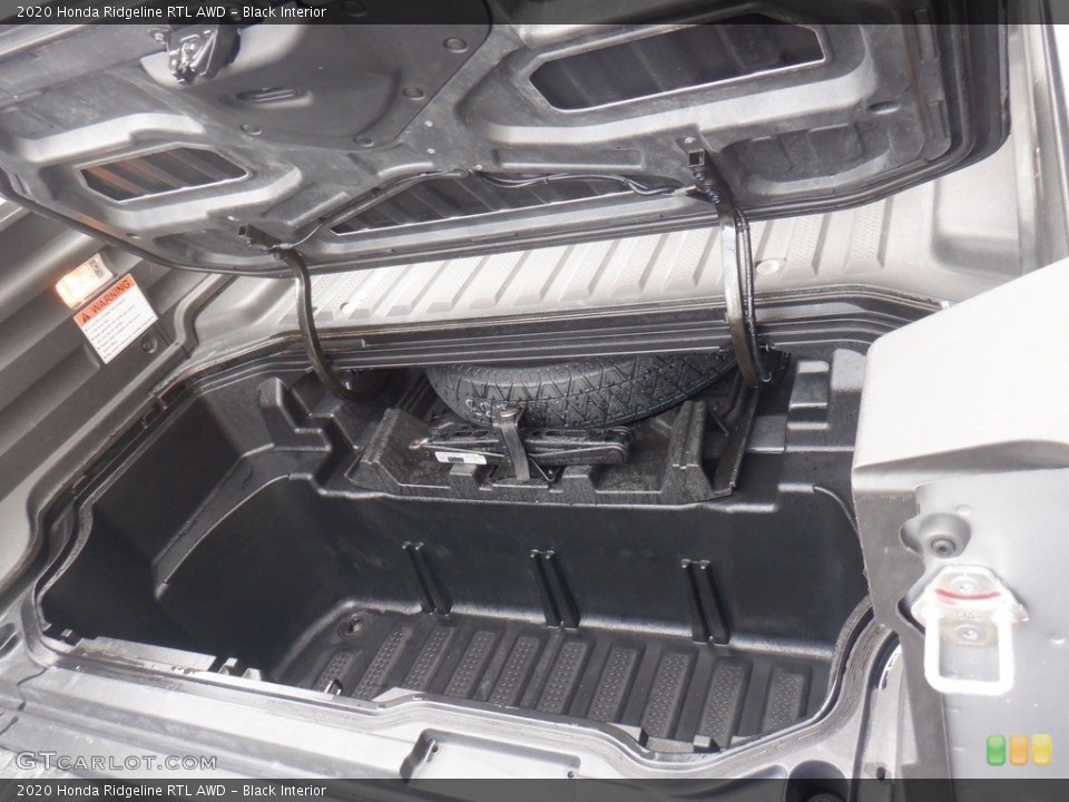 Black Interior Trunk for the 2020 Honda Ridgeline RTL AWD #146498242