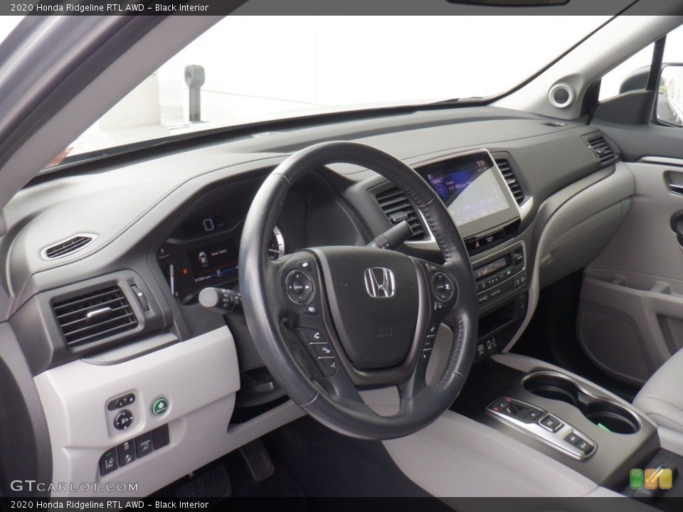 Black Interior Dashboard for the 2020 Honda Ridgeline RTL AWD #146498260