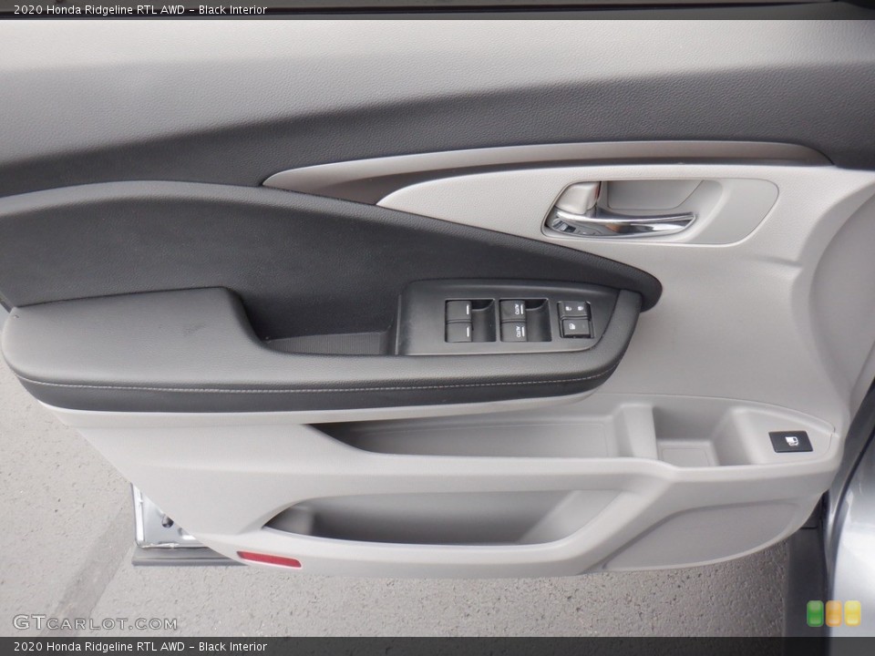 Black Interior Door Panel for the 2020 Honda Ridgeline RTL AWD #146498278