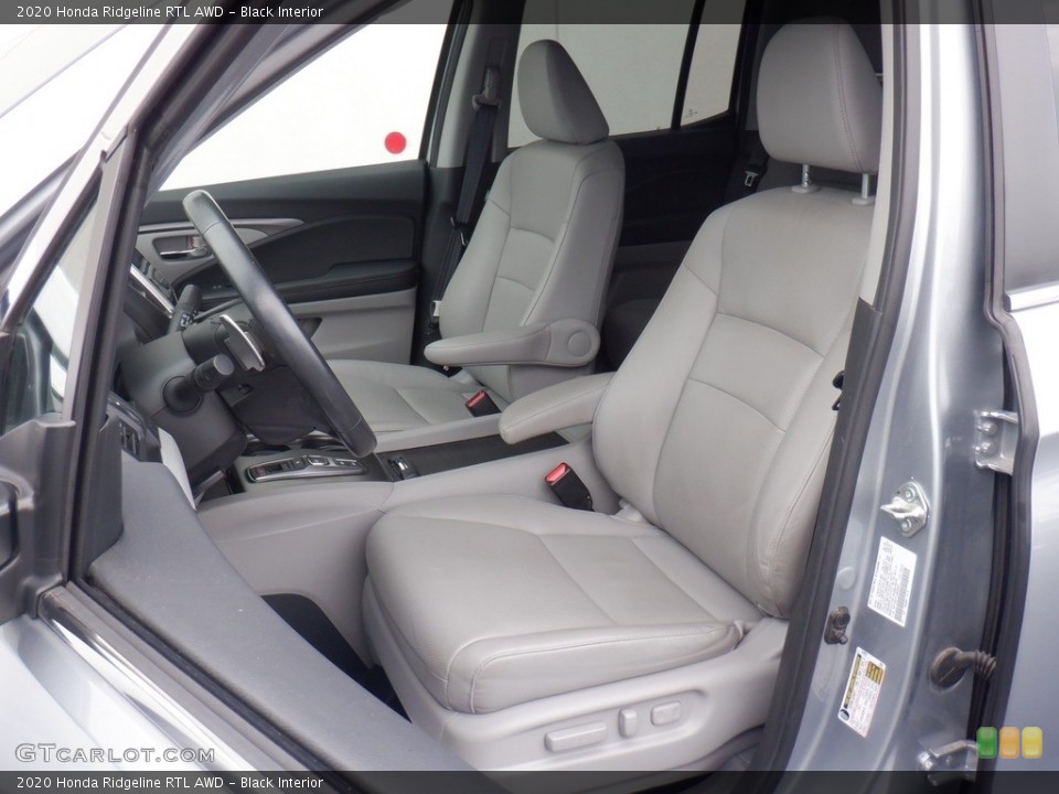 Black Interior Front Seat for the 2020 Honda Ridgeline RTL AWD #146498301