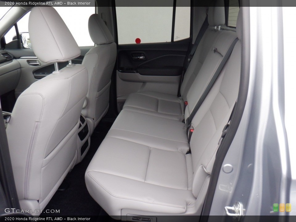 Black Interior Rear Seat for the 2020 Honda Ridgeline RTL AWD #146498425