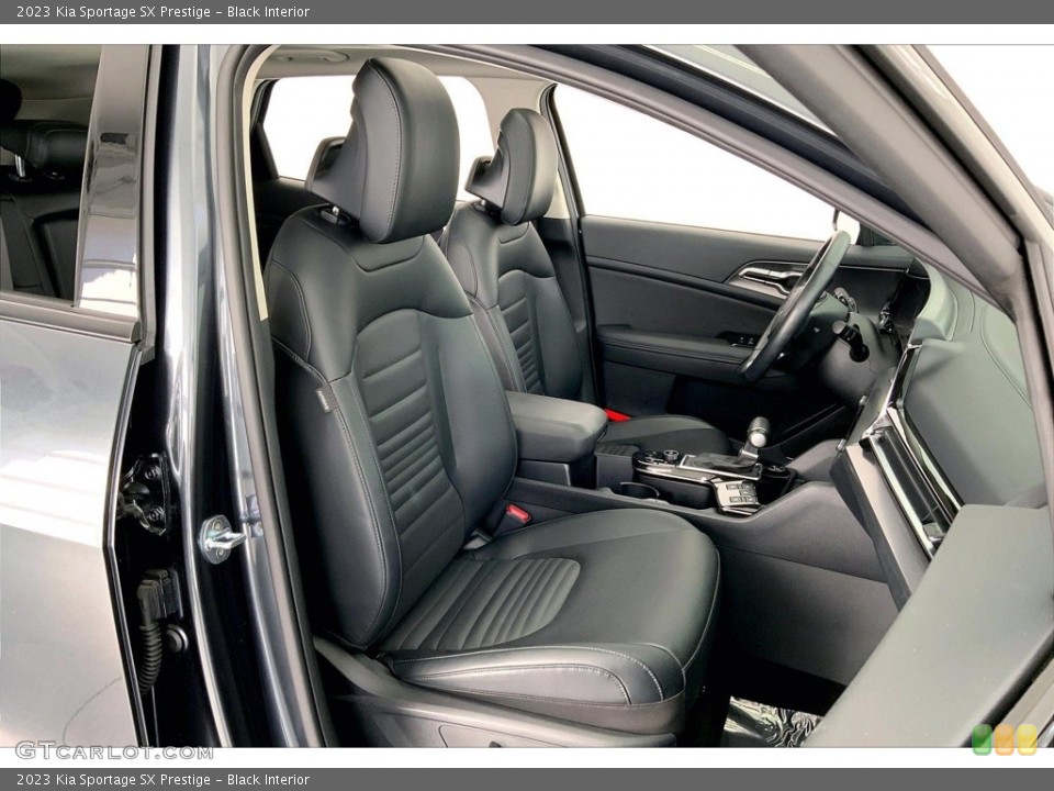 Black Interior Photo for the 2023 Kia Sportage SX Prestige #146499236
