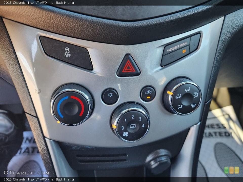 Jet Black Interior Controls for the 2015 Chevrolet Trax LT AWD #146499418