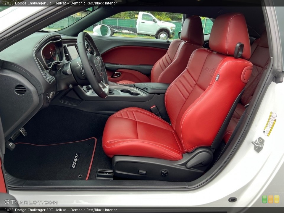 Demonic Red/Black Interior Prime Interior for the 2023 Dodge Challenger SRT Hellcat #146499452