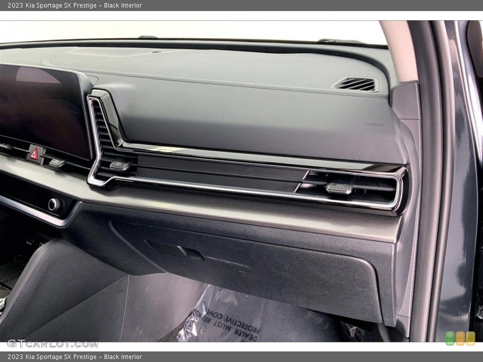 Black Interior Dashboard for the 2023 Kia Sportage SX Prestige #146499487