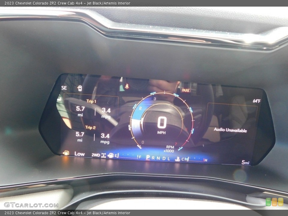 Jet Black/Artemis Interior Gauges for the 2023 Chevrolet Colorado ZR2 Crew Cab 4x4 #146499843
