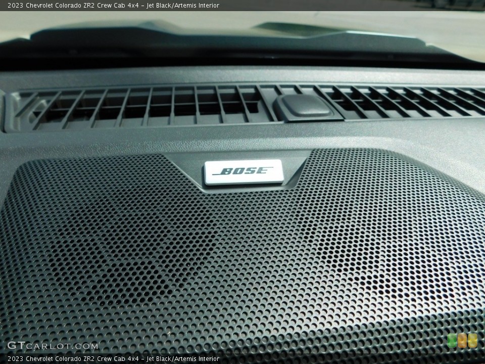 Jet Black/Artemis Interior Audio System for the 2023 Chevrolet Colorado ZR2 Crew Cab 4x4 #146500009