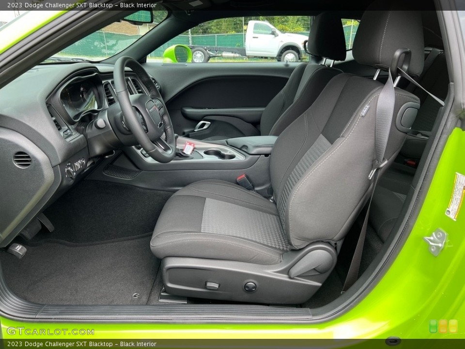 Black Interior Photo for the 2023 Dodge Challenger SXT Blacktop #146500165