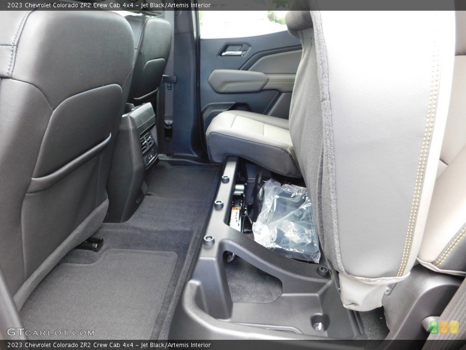 Jet Black/Artemis Interior Rear Seat for the 2023 Chevrolet Colorado ZR2 Crew Cab 4x4 #146500240
