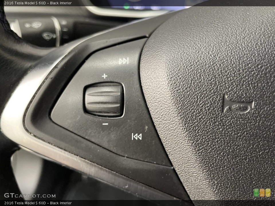 Black Interior Steering Wheel for the 2016 Tesla Model S 60D #146500414