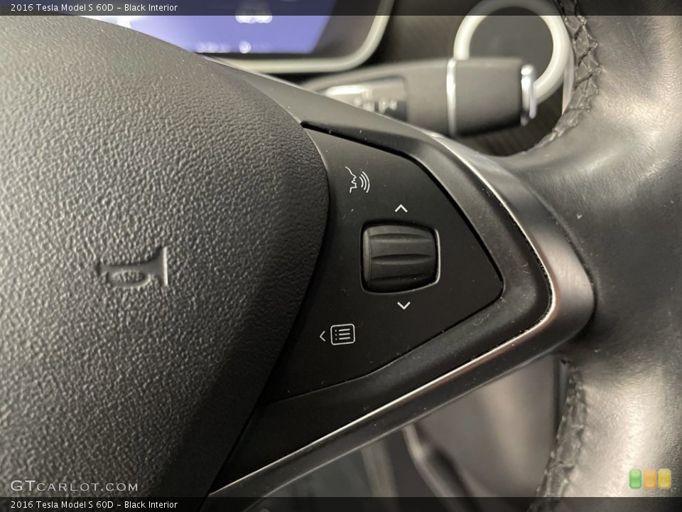 Black Interior Steering Wheel for the 2016 Tesla Model S 60D #146500429