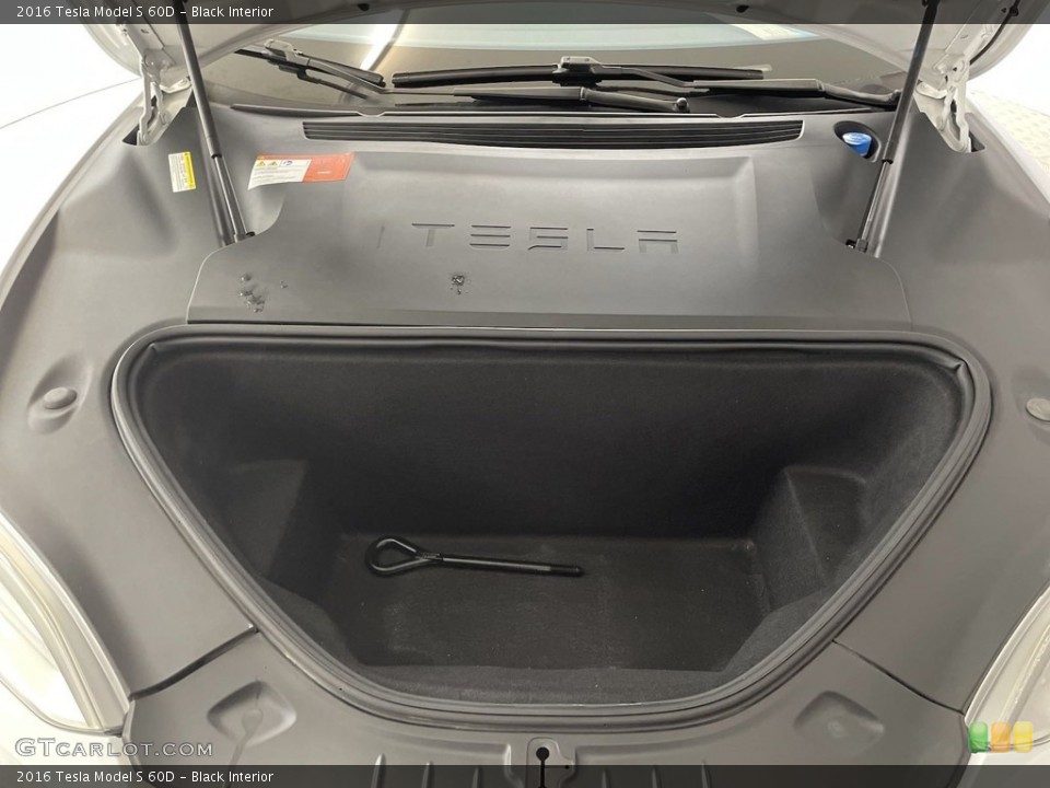 Black Interior Trunk for the 2016 Tesla Model S 60D #146500625