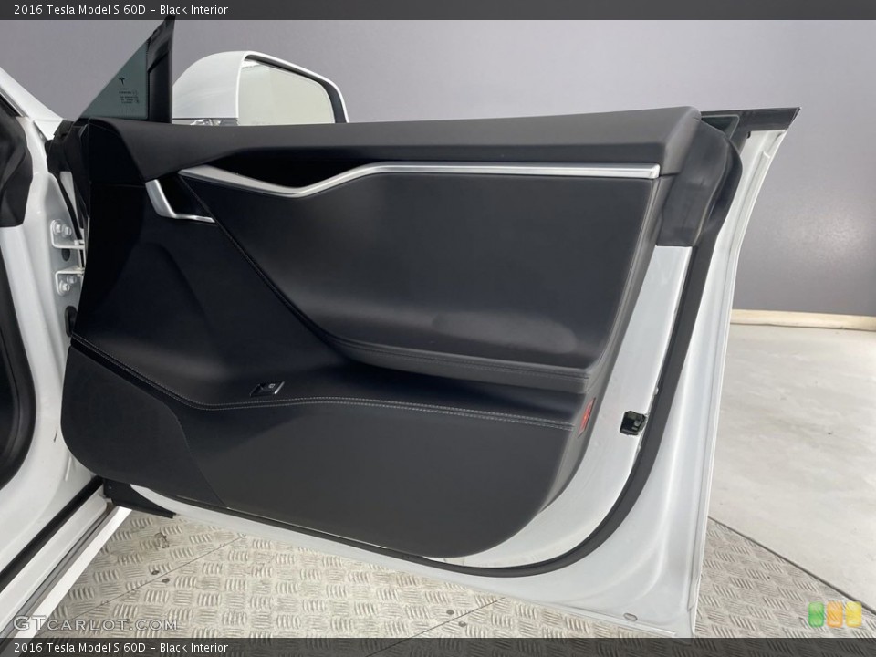 Black Interior Door Panel for the 2016 Tesla Model S 60D #146500642